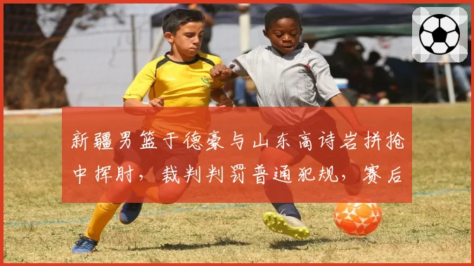 新疆男篮于德豪与山东高诗岩拼抢中挥肘，裁判判罚普通犯规，赛后追加处罚能否平息争议？